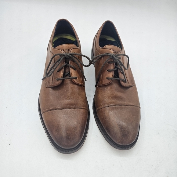 Cole Haan Carnegie Cap Toe Oxford Shoes Men’s Size 9.5 British Tan